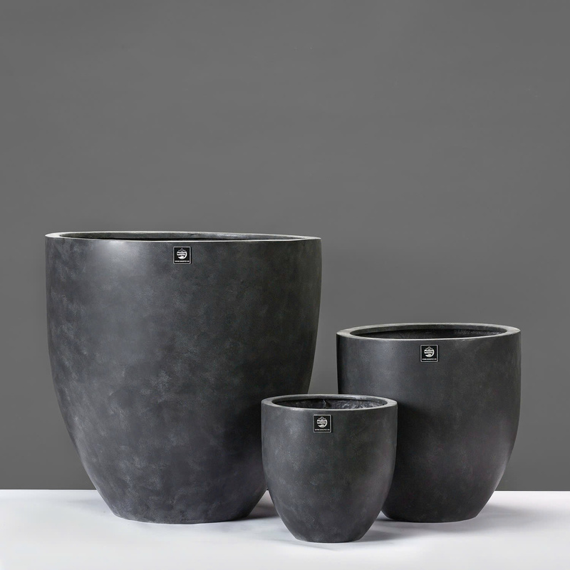 Chậu Composite tròn - Chậu Composite Kingpot -  Công Ty Cổ Phần Kingpot Việt Nam